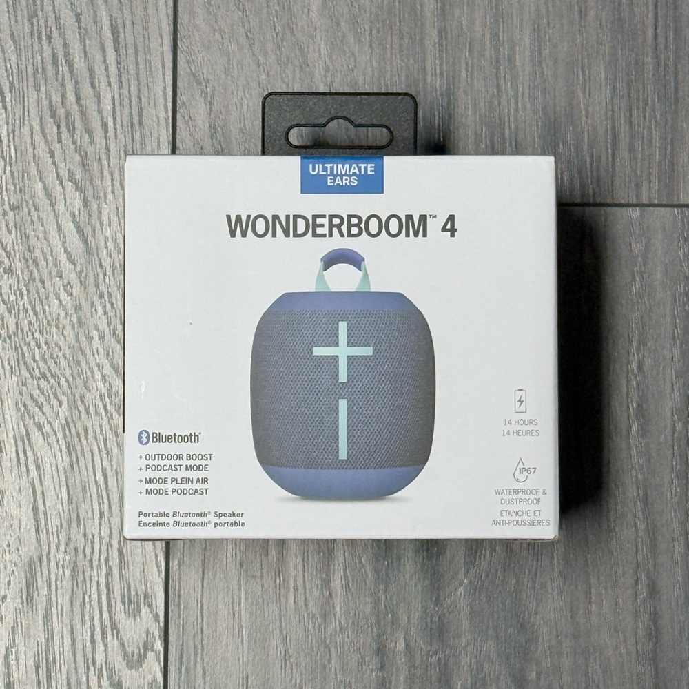 Ultimate Ears Wonderboom 4 Bluetooth Speaker - Cobalt Blue